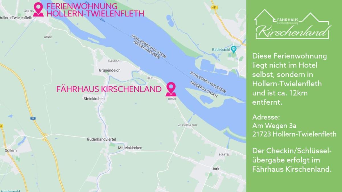 Faehrhaus Kirschenland Otel Jork Oda fotoğraf
